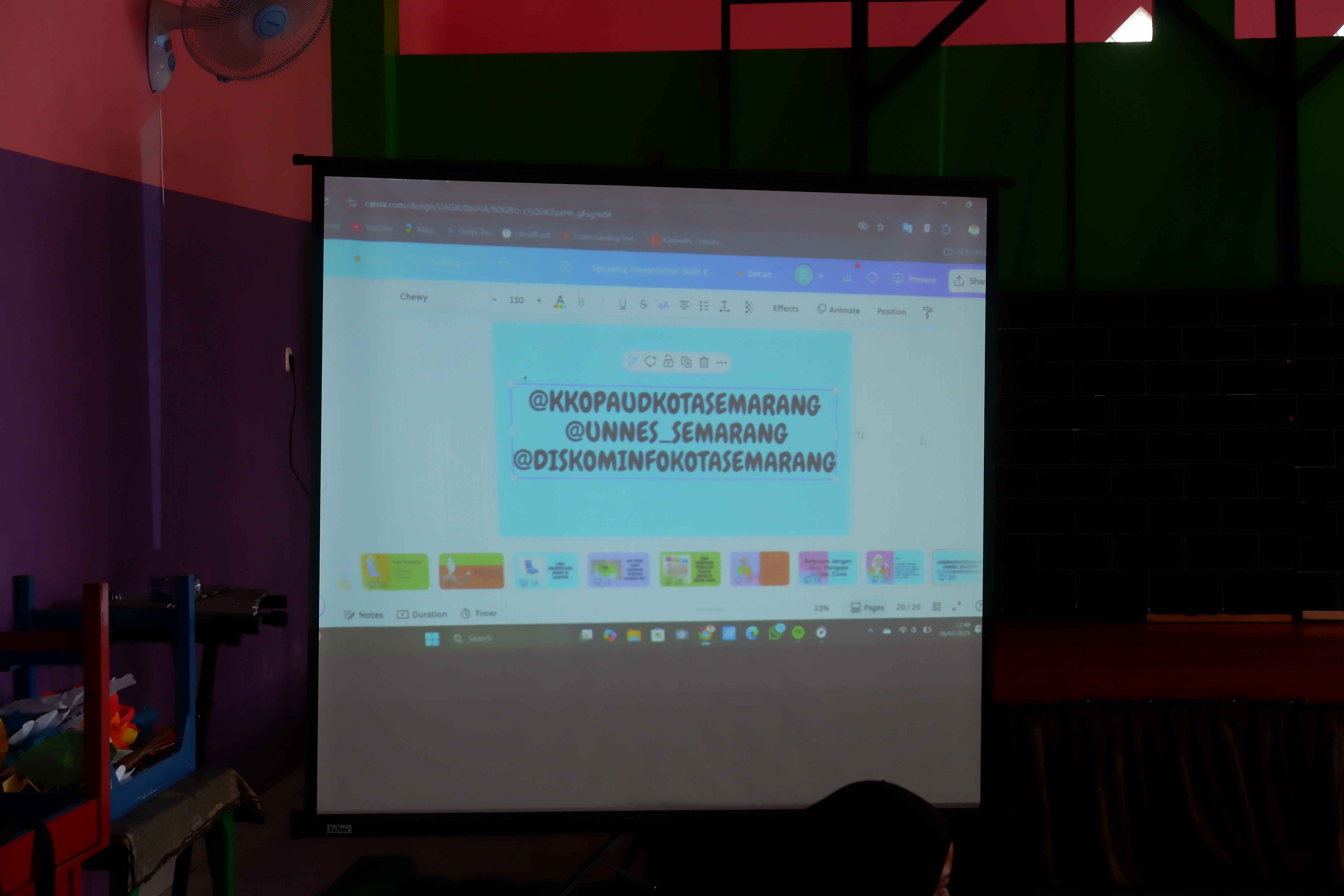 Galeri Workshop Public Speaking